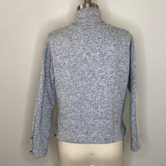Fabletics Alpine Grey Athletic Pullover 1/4 Zip, X Small - Picture 5 of 10